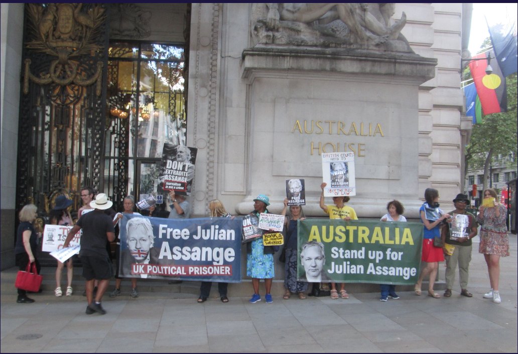 Peter Biesterfeld on Twitter "RT JA_Defence Join the FreeAssange action outside Australia
