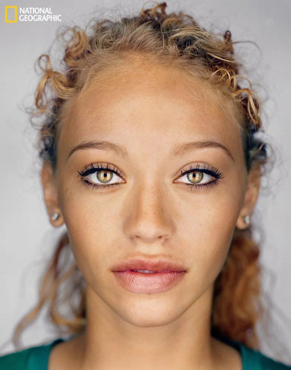 Who knew when National Geographic said that this is what the average American would look like in 2050 it’s because we would all be descendants of Nick Cannon.