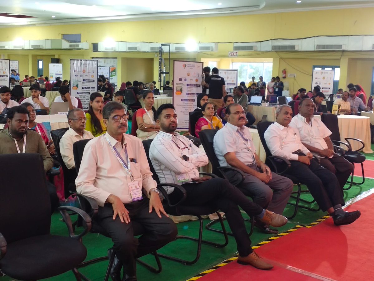 Smart India Hackathon 2022 - Grand Finale - PSREC Nodal centre - Chief guests on the board🔥
<a href="/narendramodi/">Narendra Modi</a>
<a href="/PMOIndia/">PMO India</a>
<a href="/EduMinOfIndia/">Ministry of Education</a>
@PIBHRD
<a href="/mhrd_innovation/">MOE's Innovation Cell- GOI</a>
<a href="/AICTE_INDIA/">AICTE</a>
 
#SIH2022 #InnovationSeAtmanirbharBharat 
#PM_ModiAtSIH #InnovationSeAtmanirbharBharat