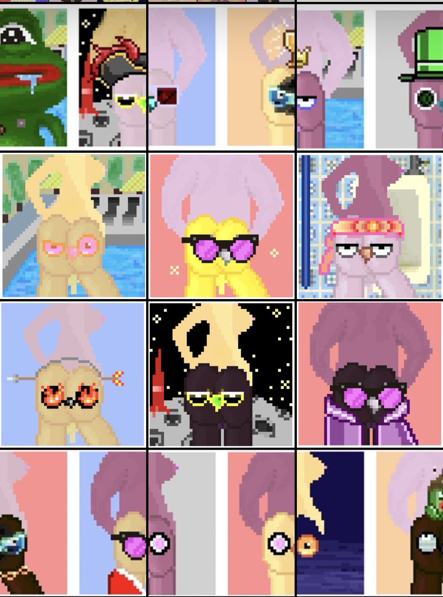 AiwkwardFamily's tweet photo. Had some allow list issues. Gonna try something new. Let’s mint more butts! #FreeMint #eth #cc0 #NFT https://t.co/y2EOkJrLh2
