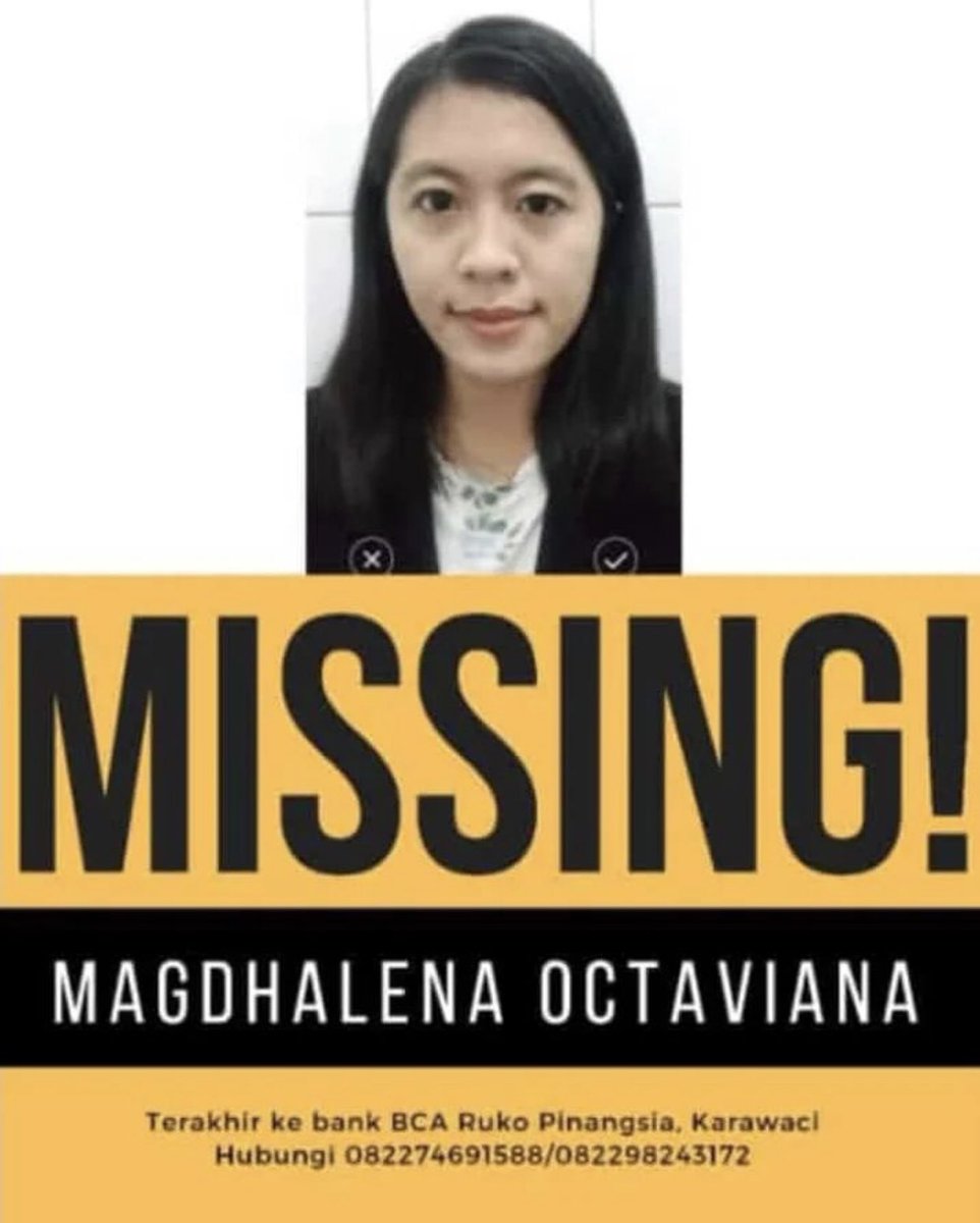 gldscdn's tweet photo. TWITTER DO YOUR MAGIC!

please siapapun bantu repost yaa, temen ku hilang dan blm ketemu sampai skrg, kronologi nya ada foto yg aku share. aku kaget bgt pas buka ig tiba2 ada info kl temenku hilang.

@txtdaritng @hrdbacot https://t.co/DQDD6ifg8B