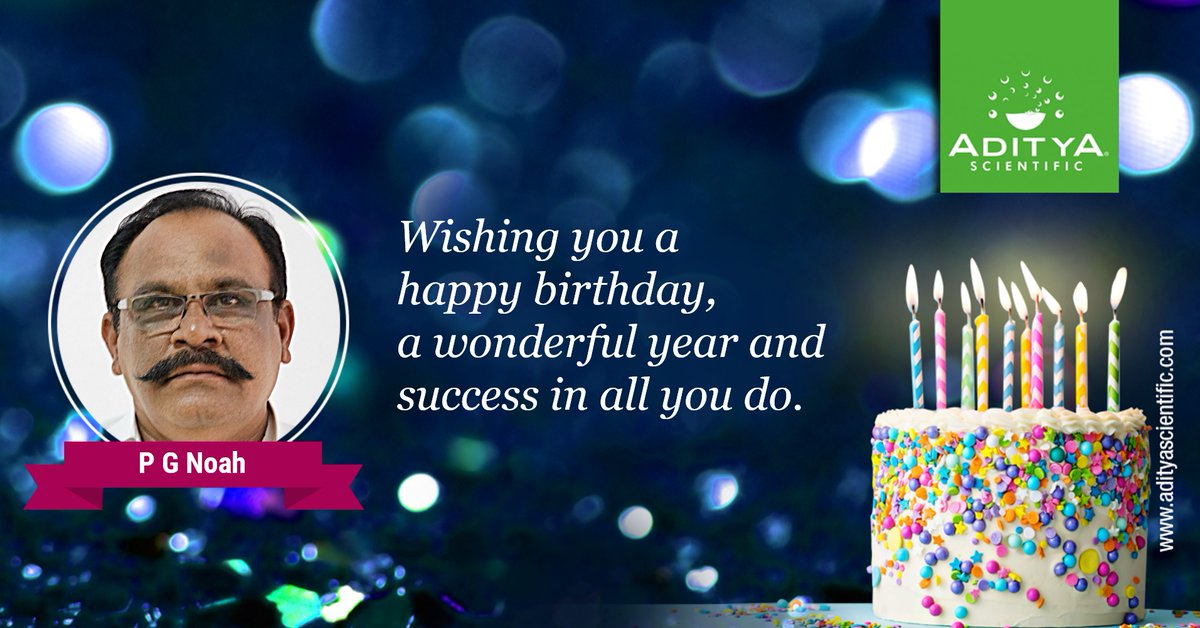 AdityaScientif1's tweet photo. Wishing you the best on your birthday and everything good in the year ahead.
#happybirthday #birthday #celebrations #greetings #adityascientific #rotavapor #rotaryevaporator #rotavap https://t.co/C2H9VDJ8EO https://t.co/KXQecQFxti