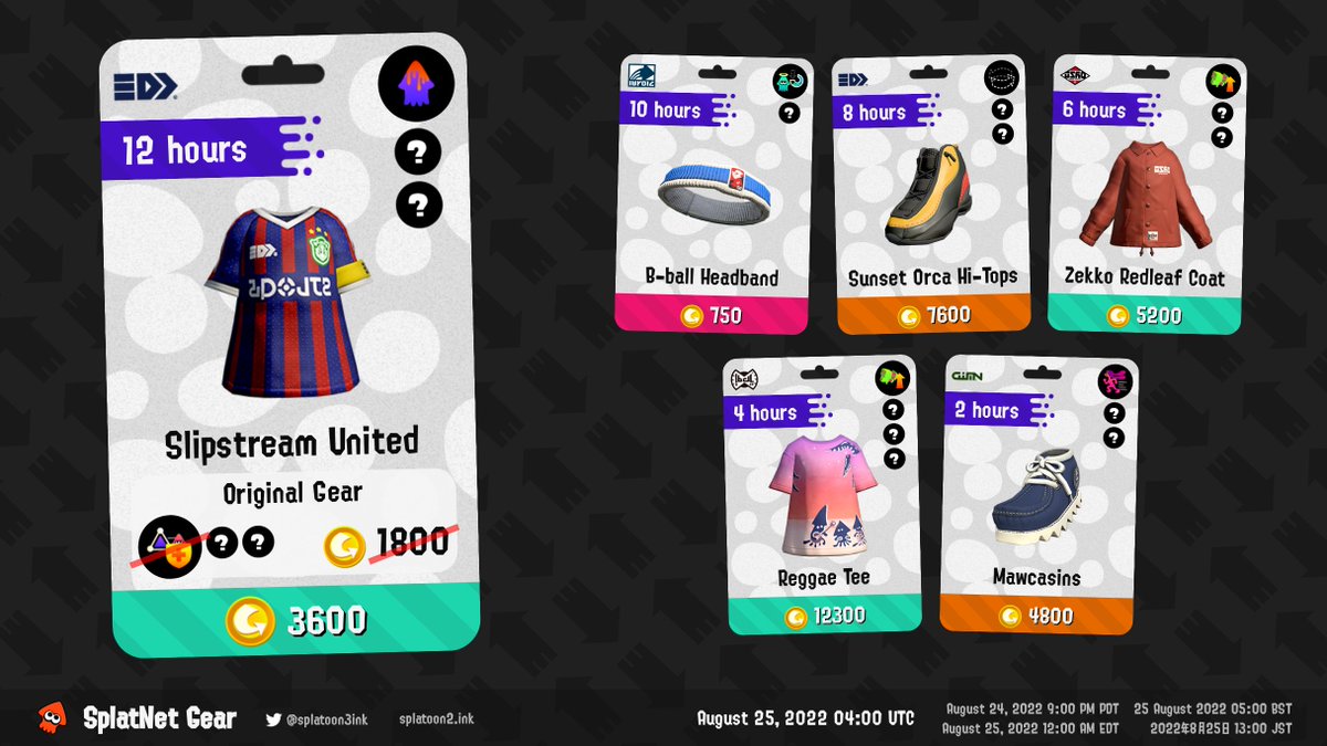 Splatoon3.ink on Twitter "Up now on Slipstream United with