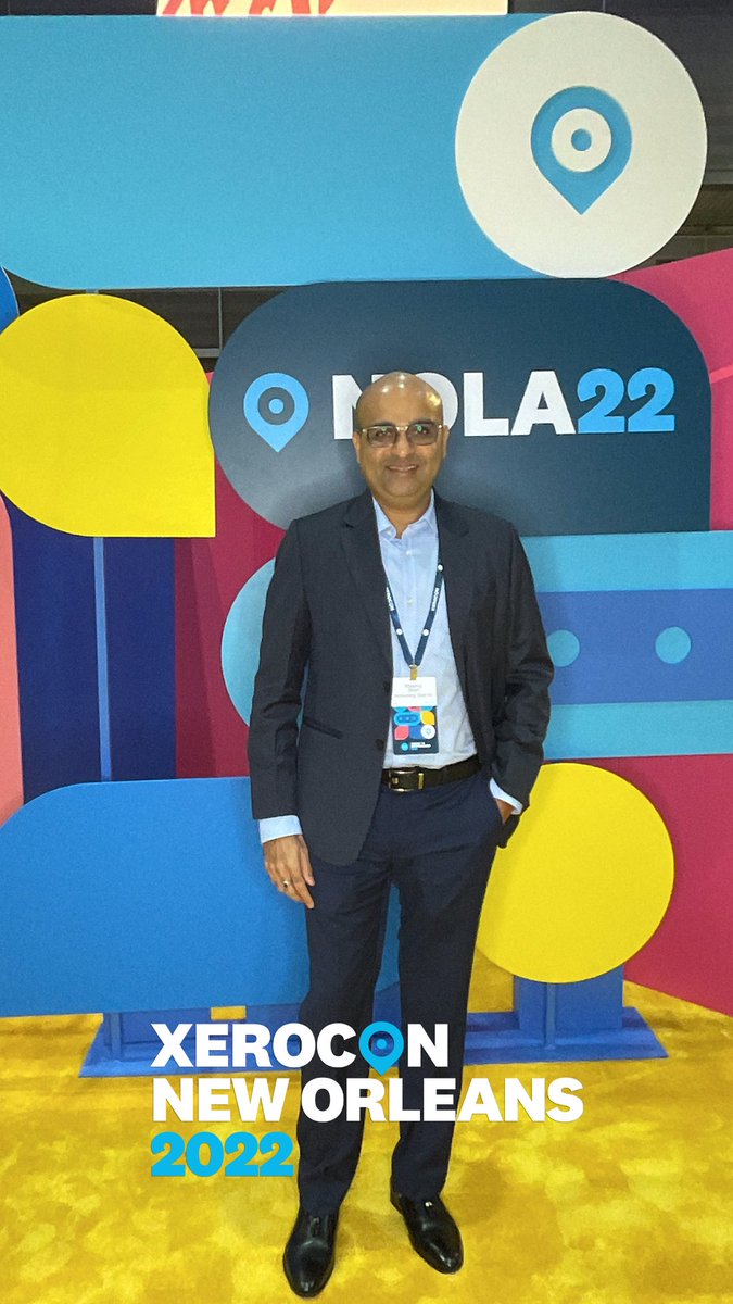 Here at #xerocon2022 it's an electrifying energy alongside some serious buskers conversations