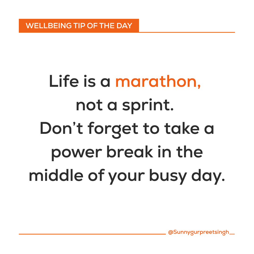 SunnySingh's tweet photo. #wellbeingtip #LivingwithSunny #mentalwellbeing #WholisticWellbeing #balanceworklife https://t.co/bTWN2O2ceh