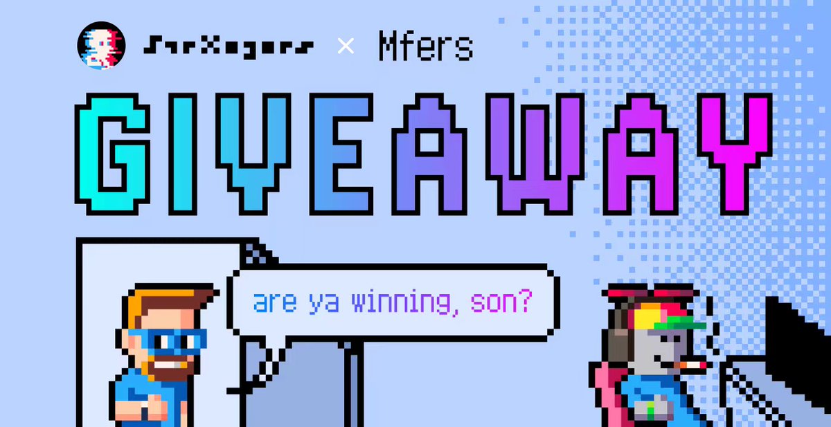 StrxngersNFT's tweet photo. 🎁 【Strxngers ❤️ mfers giveaway】
As we said before, mfers largely inspired our cc0 project. So our team will be giving away some strxngers to mfer holders by join this moonlist: https://t.co/9L3PBqBtZL

Draw within 24 hours https://t.co/BuzUJmfPtK
