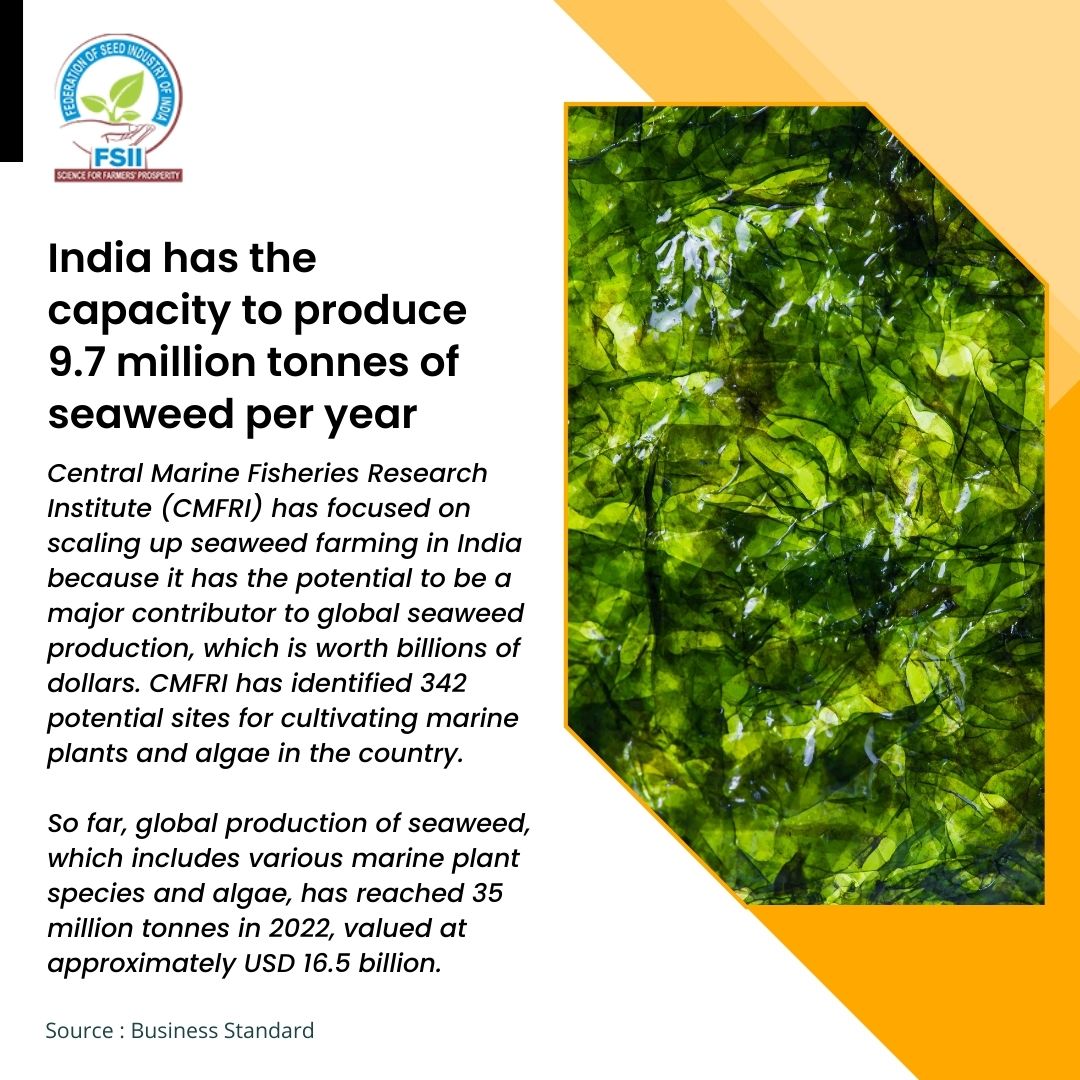 Federation of Seed Industry of India (FSII) on Twitter "The government