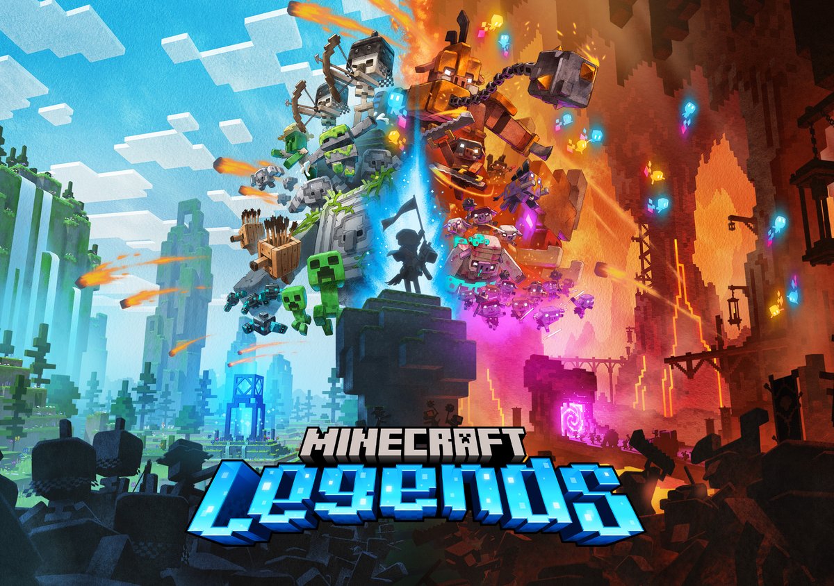 No ⛏️ required here We've got all the resources you need 🤩 Show your  excitement for Minecraft Legends with a new background for your device.  Visit the Xbox Wallpaper Hub for more:, image size:1200x844