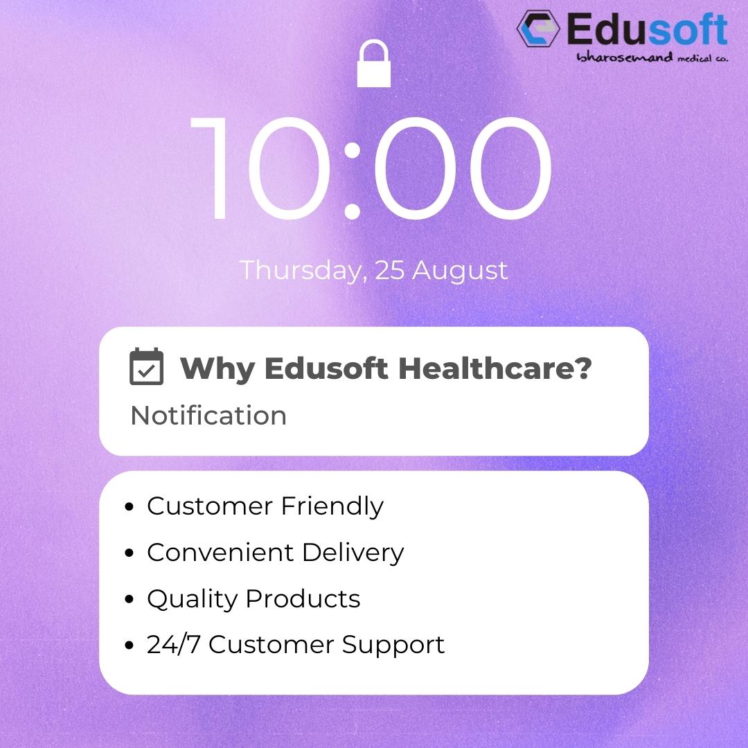 Edusoft_Health's tweet photo. At Edusoft we are committed to providing our dealers and customers with advanced medical devices with access to the latest technology available.
We are committed to providing high-quality &amp; cost-efficient healthcare solutions.
#edusoft #edusofthealthcare  #panindia #staywithus https://t.co/6cektqJYql