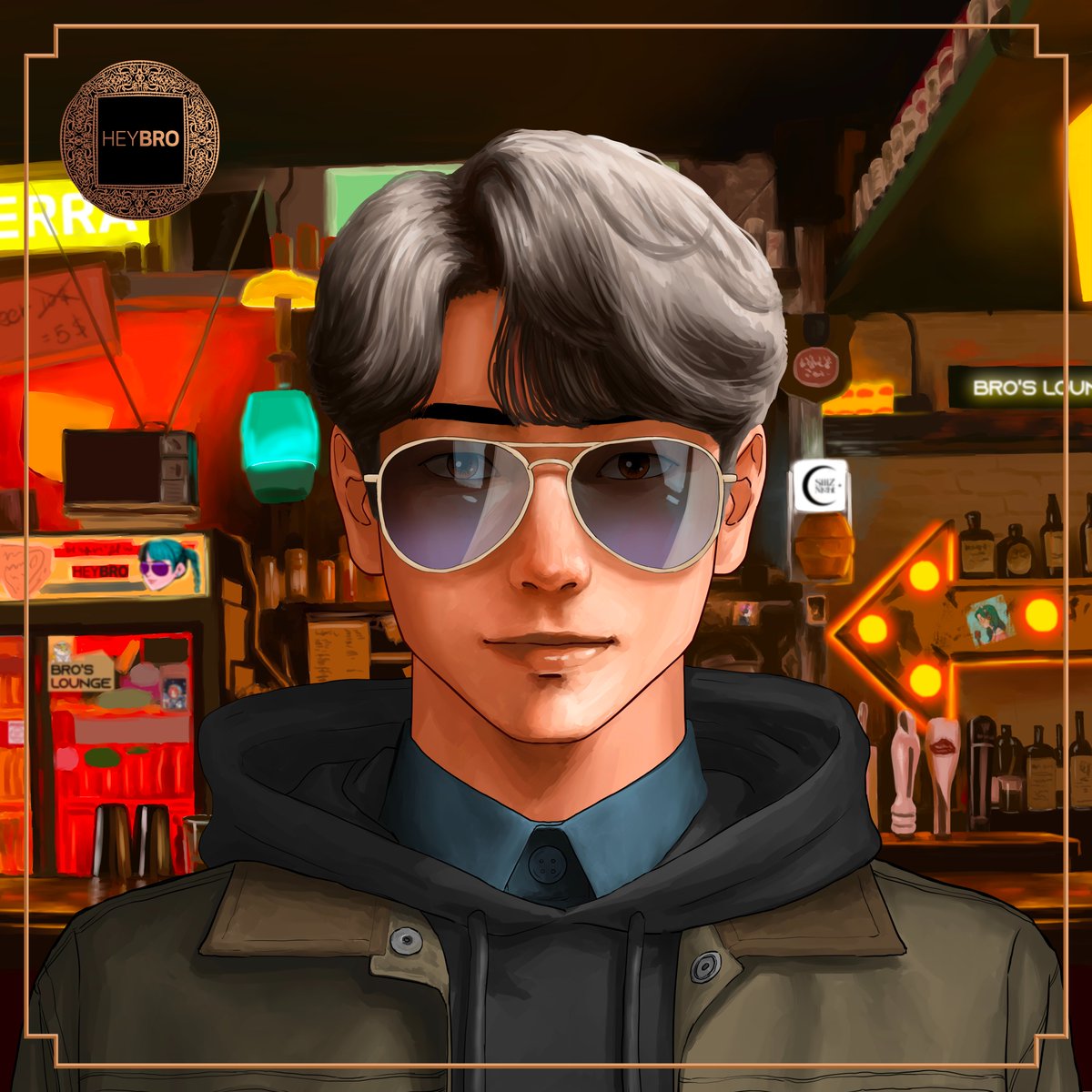 HEYBRO_official's tweet photo. BRO's LOUNGE NFT project
#Sneakpeek โ#Bronzelevel
drew by @Hoze_o
โBSL FAQ
https://t.co/O1gzO60YPN
@kpop_ctzen @mrdu1023
#Kpopctzen #holdersproject #ํ๋์คํ๋ก์ ํธ
@rowoonlabs #launchpadโ #๋ฐ์นํจ๋
#heybro #Broslounge #nft #pfp https://t.co/igw8a0bPra
