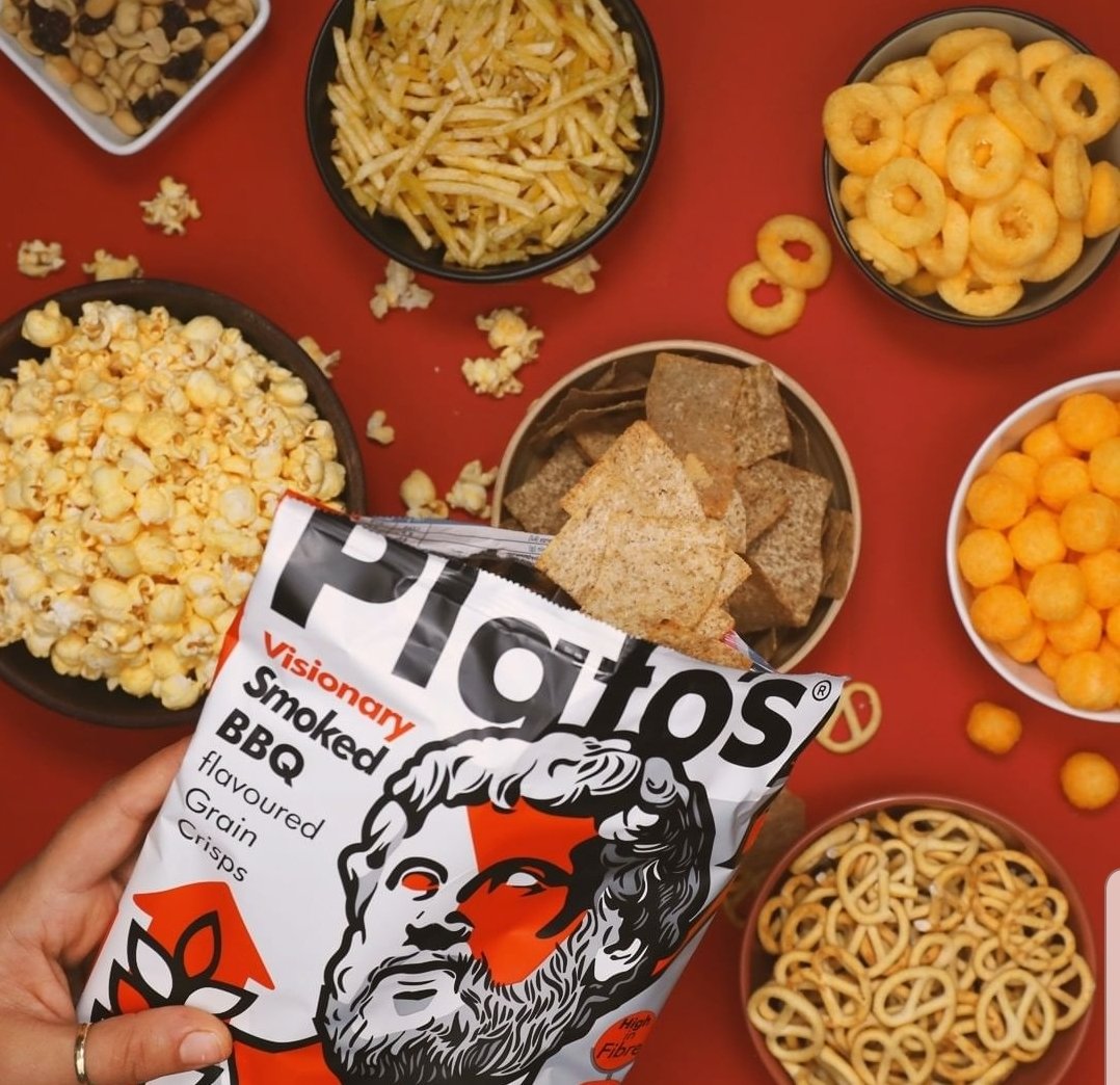 Platos_snacks's tweet photo. Our plant-based smoked BBQ Flavoured grain snacks is bursting with a sweet, smokey flavour...

... and high in #Omega3 and healthy #fibre - Try it with your next braai as a side-kick! #PLATOs https://t.co/hrYuRBNQKC