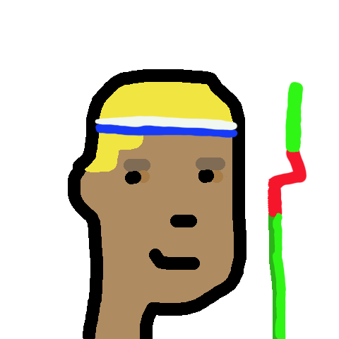 Dreuseff's tweet photo. Headband and lightsaber javelin at the read for #LEPATHON tomorrow - spectator stands will be packed and we're likely to see a range of new athletes coming on the field for 0.01 ETH. Start stretching punks! https://t.co/UMWbMPEaKA