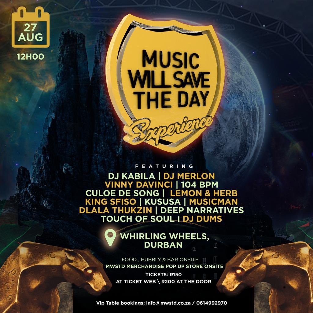 Not to be missed this weekend in Durban #mwstd