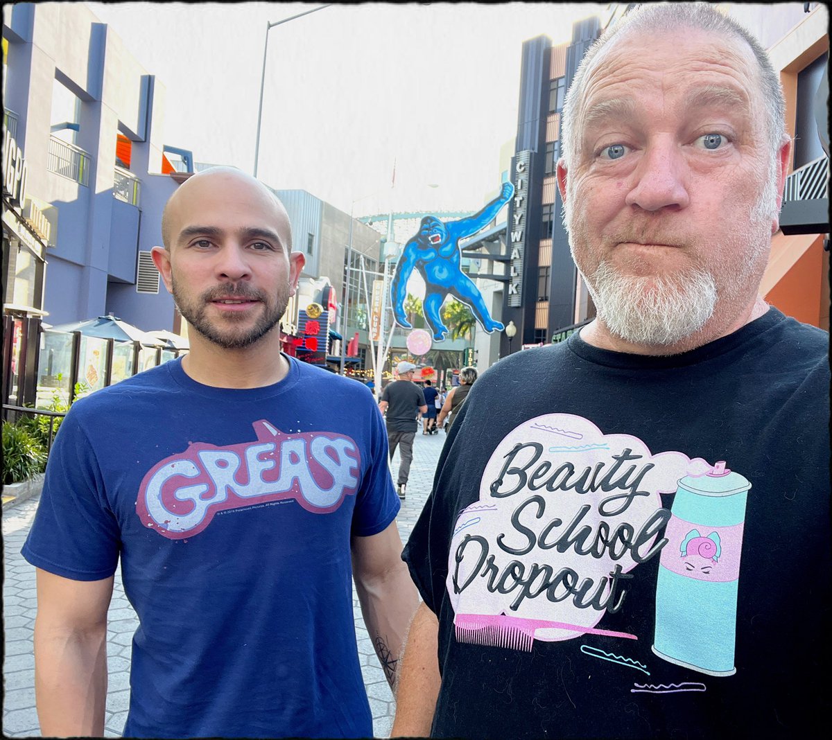 ChuxTennis's tweet photo. Hubby & me went to see Grease tonight. To honor dear Olivia they put it in movie theaters & you can bet your bippy I didnโt hesitate. #RIPONJ ๐ This is the movie Iโve seen the most in the theater, prob 20 times - a good 12 times the summer it came out. This gay boy was obsessed. https://t.co/dFeApOpXUq