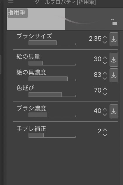 これはどうにかして指で色塗りしてやるていう気持ちで生まれたブラシと指でちまちま塗ってたセトくんです(諦め) 