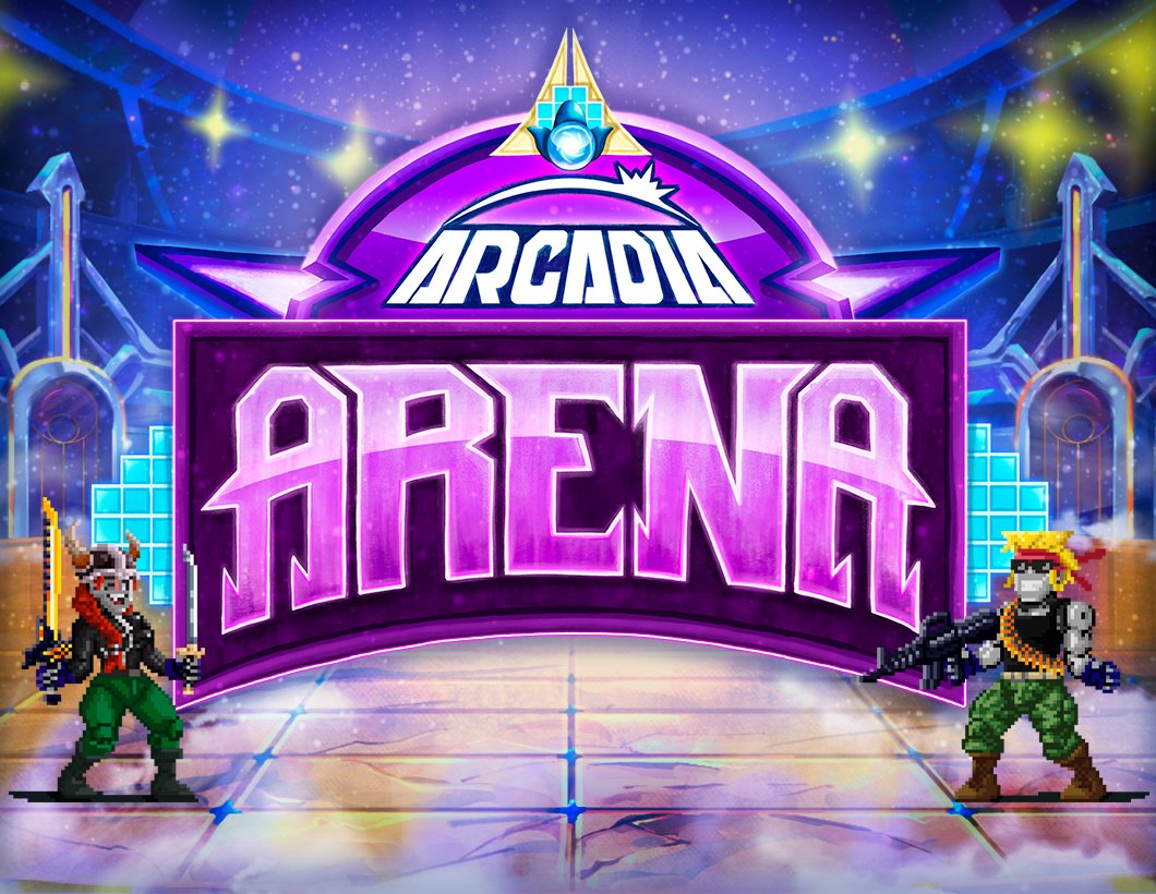 arcadia_fun's tweet photo. Arcadia Arena Updates for August are out on Discord.

Yup, that's a BRAND NEW NAME &amp; LOGO among other things! Check out the latest including the big kahuna: the Arcadeum Cup Mode. 👀

Full updates here: https://t.co/8Ry5FoeEXr https://t.co/thQcODqIoA
