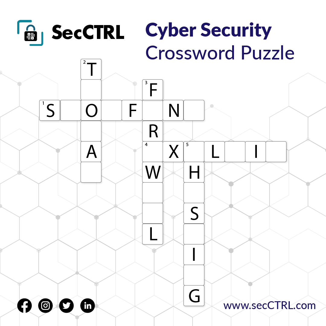 Secctrl2's tweet photo. Hey Security Expert!!
SecCtrl has introduced a new crossword puzzle!!

So, Let's see if you can find them!

#thursdaycrossword #mood #weekends #cybersecurity #security #puzzlefun #puzzletime #datasecurity #linux #authentication #security #cybersecurity #technology #encryption https://t.co/gMK1NTsvOO
