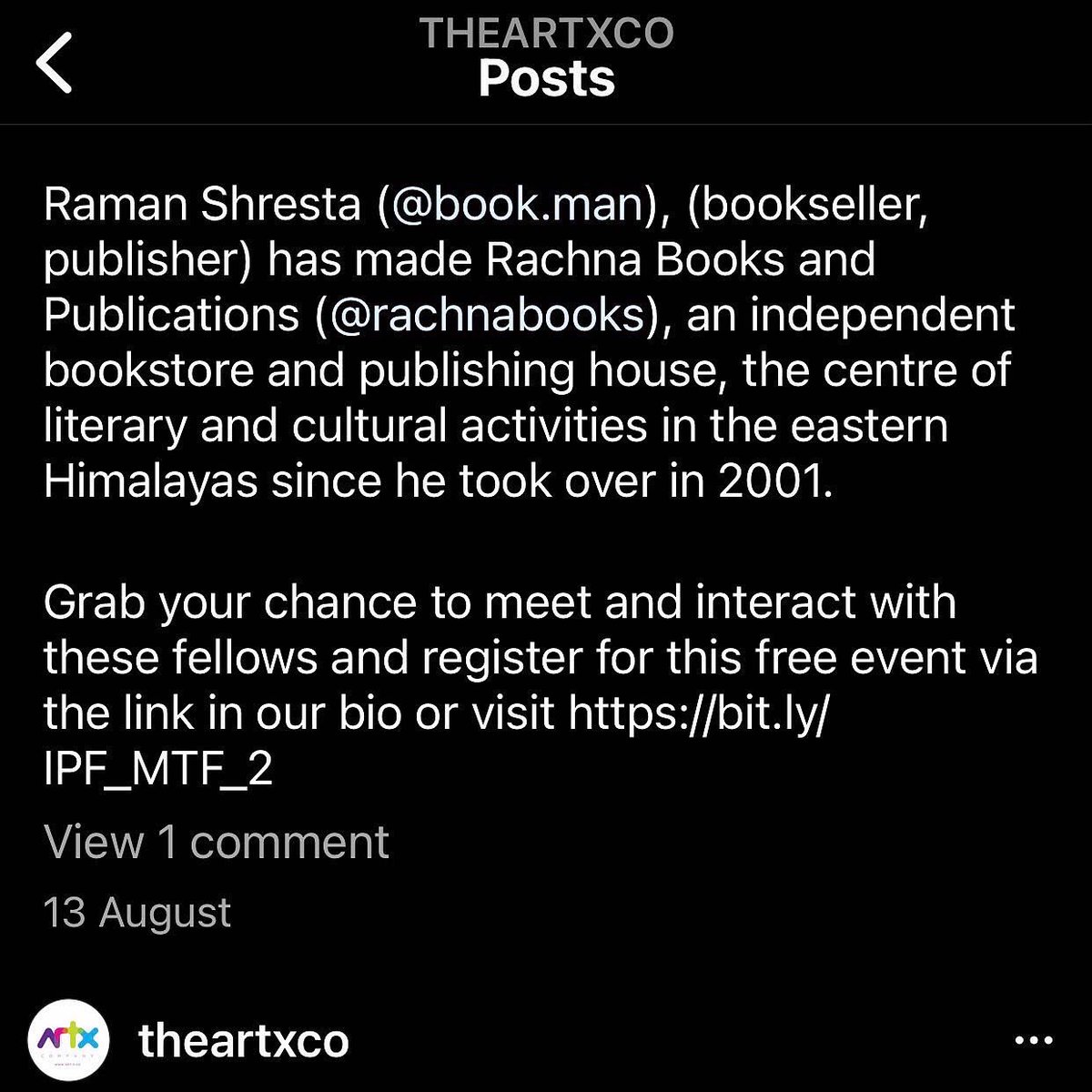 rachnabooks's tweet photo. We invite you as we meet online to present our WIP as a part of International Publishing Fellowship 2022 organised jointly by British Council India @inbritish & ArtX_Company @theartxco @cafe_fiction
#IndiaUKTogether #SeasonOfCulture #IPF2022 #BritishCouncilIndia #ArtXCompany https://t.co/OvNLJFvFU9