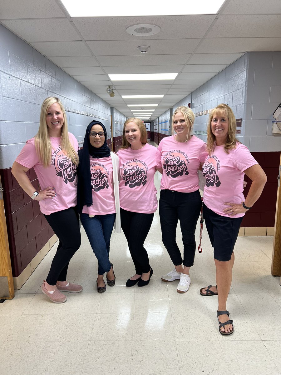 Hope the 6th graders are as excited about these “cool teachers” as we are about this school year! #6thgrade #coolteachers <a href="/BVGoBobcats/">Bridgeview School</a> <a href="/ISD109/">Indian Springs 109</a> <a href="/MrsMalewicz/">Mrs. Malewicz</a> <a href="/mrsdelvalle25/">Mrs. Del Valle</a>
