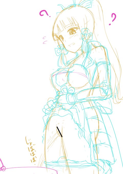 洋式トイレの使い方をよくわかってない神里綾華。wip 