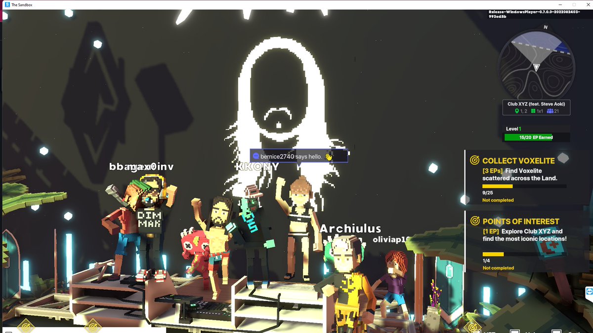 bernice2740's tweet photo. @TheSandboxGame @steveaoki I just participated in the #SandboxAlphaS3Giveaway for a chance to win 500 SAND! On stage with Steve Aoki, check out my screenshot below!
👇 https://t.co/WphxOt4551