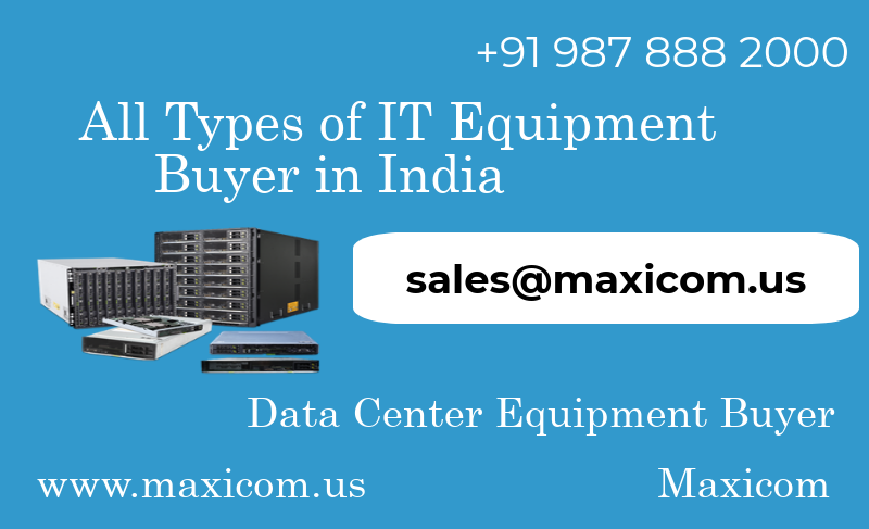 MaxicomIndia's tweet photo. Maxicom Global is one of the leading buyer of data center... https://t.co/8VKPidFbsD

#itequipmentbuyer  #serverbuyer #datacenter #servers #datacenterequipment #maxicomus #usedservers #hpservers #dellservers #ibmservers #datacenters #useddatacenterequipment #buybackprogram https://t.co/OPNr8v4OII