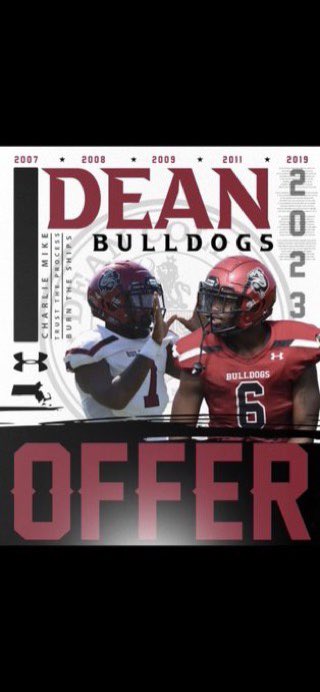 carsonburkhead_'s tweet photo. Glory be to God! Grateful to @CoachGrock for an offer to Dean College! https://t.co/1yzX5MPpBP
