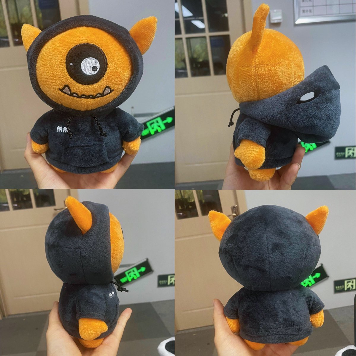 Ok, but how cute is this plush prototype? 👁❤️ #indiegame #gamedev #plushie #gamemerch #characterdesign #gamer