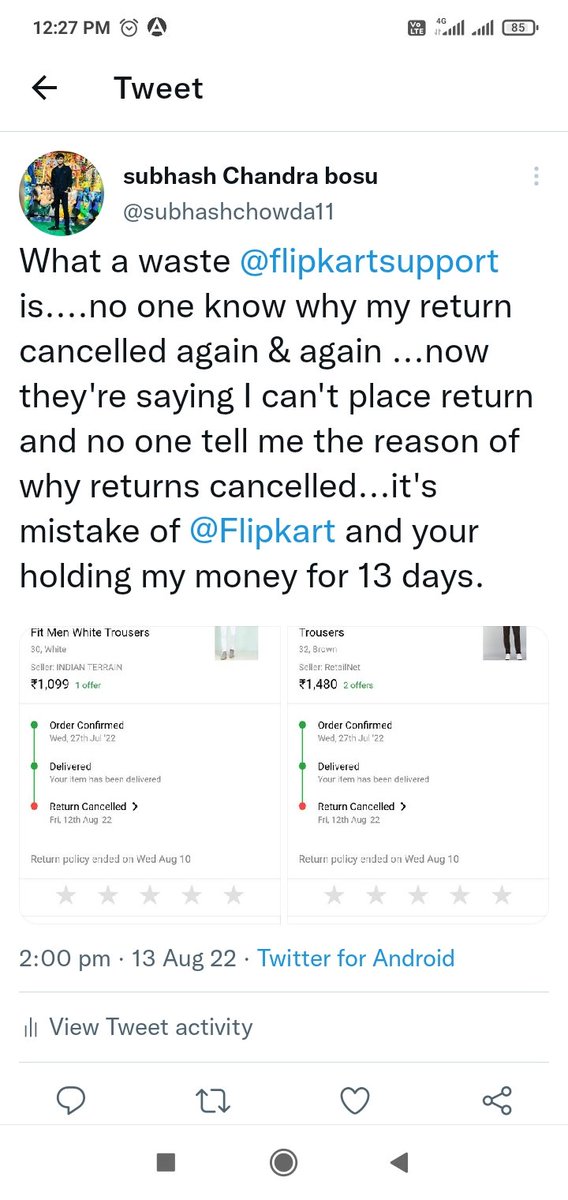 subhash Chandra bosu tweet media