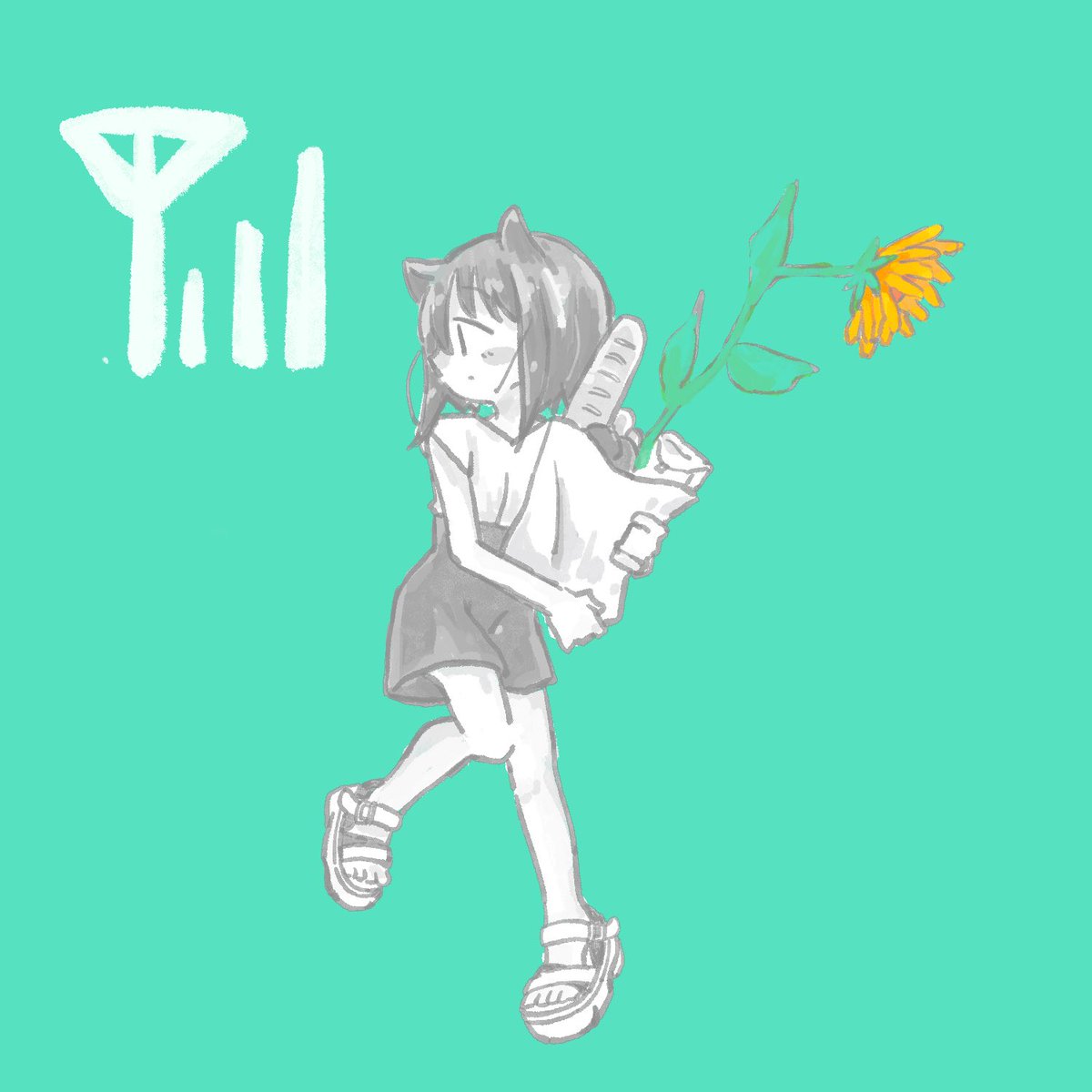 「晩夏 」|😿 Китано ✌️のイラスト