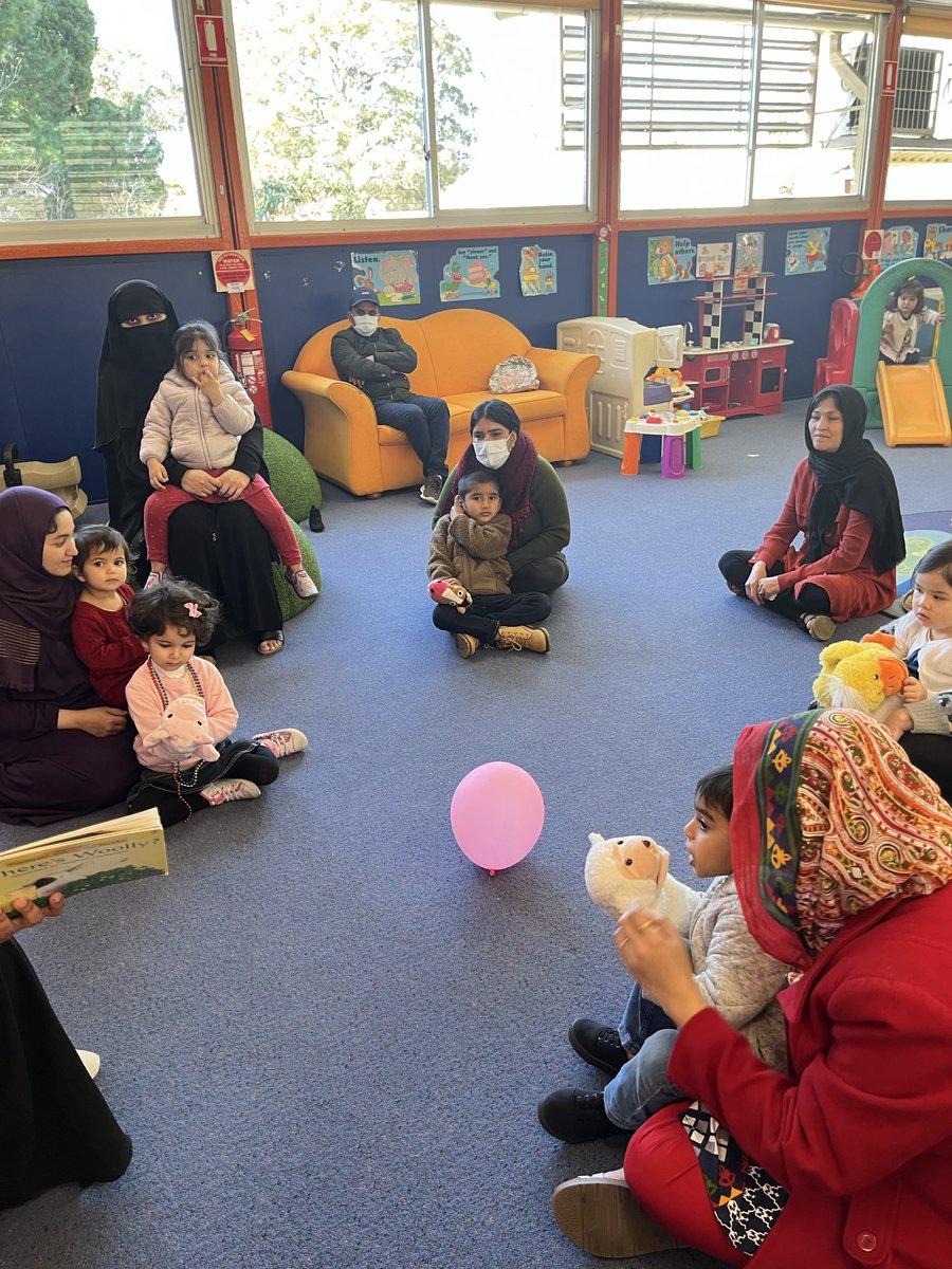 We had a beautiful sunny morning to enjoy the playgroup. Children loved playing with the bubbles, dress ups, story time and craft time