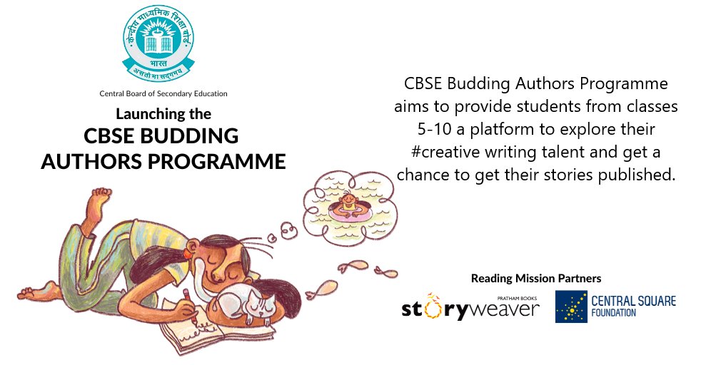 cbseindia29's tweet photo. #CBSE #cbseforstudents #NEP2020 #Creative #CBSEReadingMission
Join the online launch event on Tuesday, August 23, 3:00-4:00pm.
https://t.co/GvCrgB6nY6 https://t.co/aX2qkMFXpG