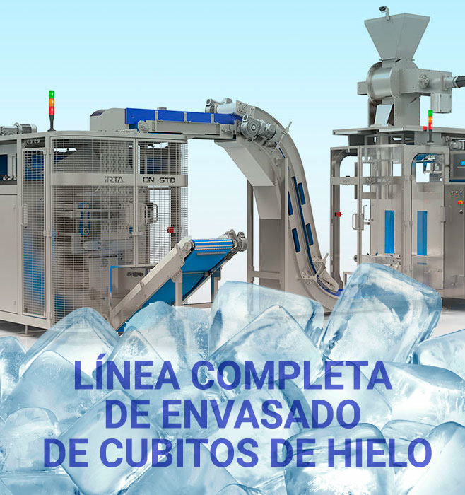 Línea completa envasado de hielo - irtagroup.com/mas-que-una-ma…