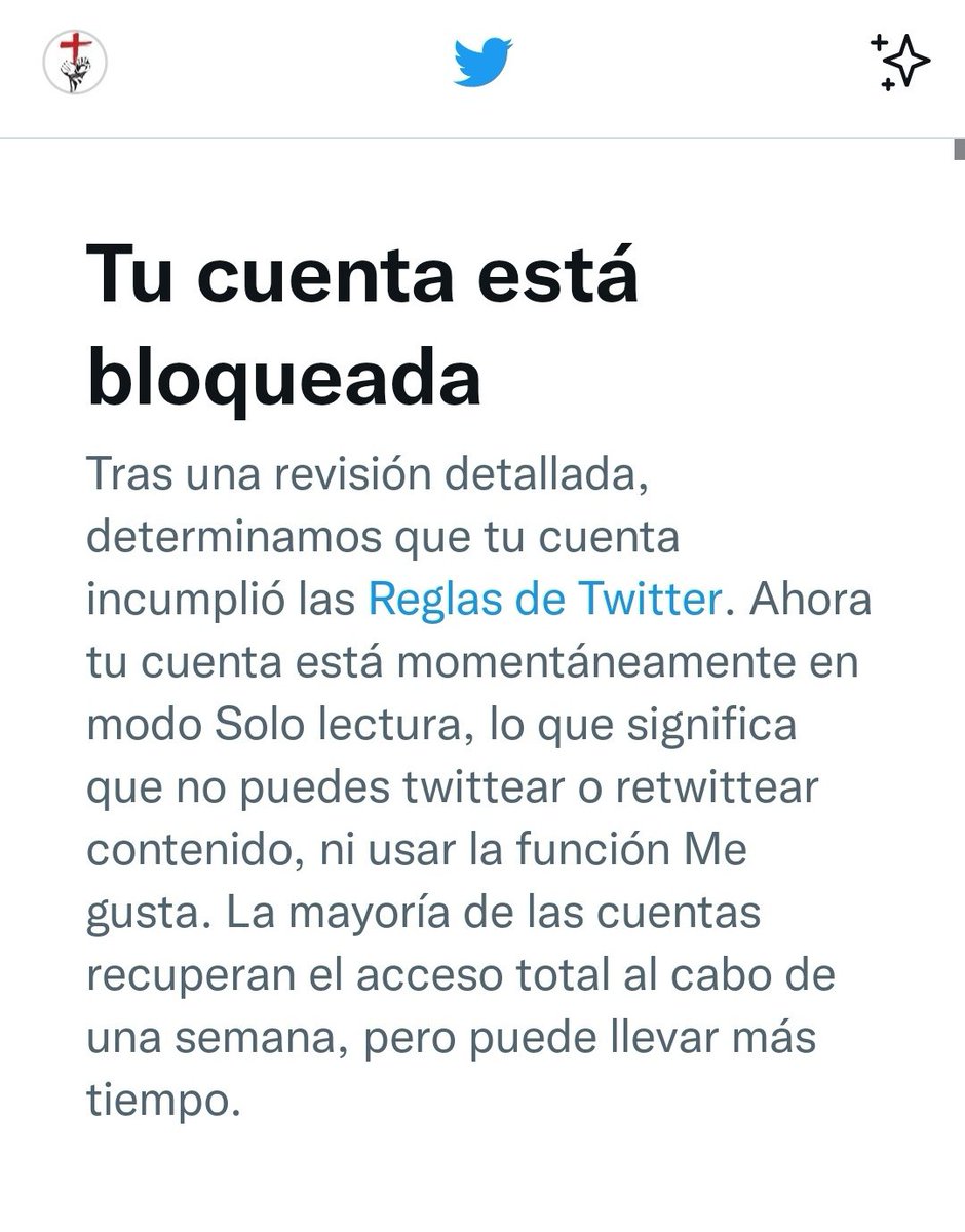 PacoS88352885's tweet photo. Hola, me ha bloqueado el pájaro comunista mi anterior cuenta, os pido por favor un empujón, GRACIAS https://t.co/PvwpPVNAW0
