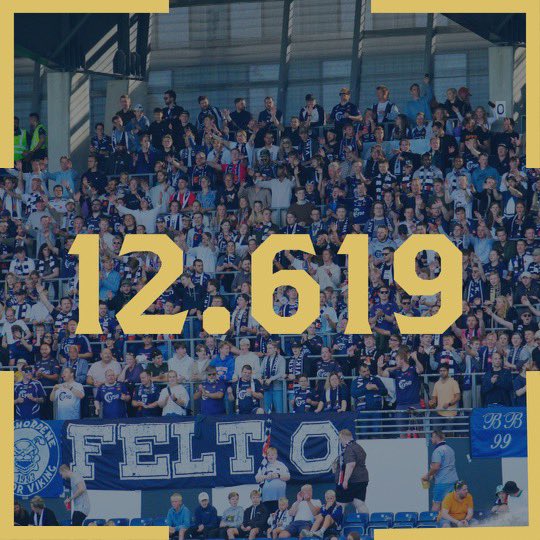 Go morgen, good afternoon and top of the morning to yall🤷‍♂️

Rekorden fra 1972 mot Køln er nå historie.
Vi har skapt en ny rekord sammen. 
Du var der, du var en del av det. 

Under 1000 igjen …