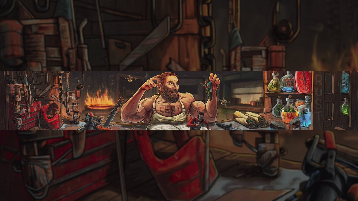 MvAartwork's tweet image. Giant in Rust!👀  #playrust #facepunch #facepunchrust #rustart #fanart #illustration #GraphicDesigner
