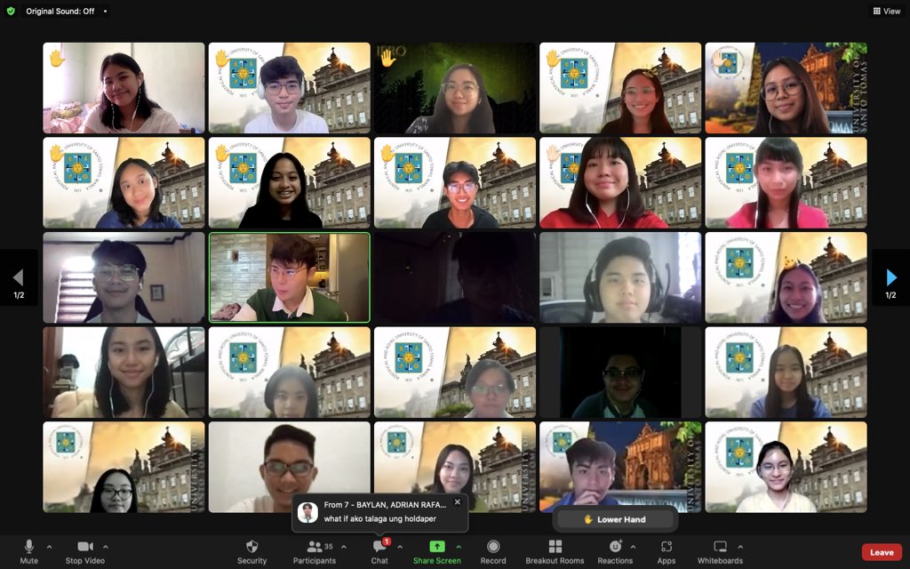 stemdose23's tweet photo. Do you see those virtual hands raised over there? Do they look like they are going to be good leaders? 🤩

Introducing our newly elected 12STEM-12 officers for the first term of SY 2022-2023 🫶🏻 Let us all enter The Arch of the Centuries tomorrow with their guidance and service! https://t.co/JJAlvmb2gG