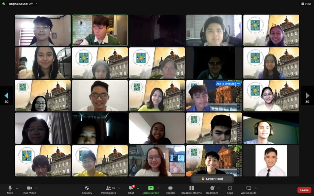 stemdose23's tweet photo. Do you see those virtual hands raised over there? Do they look like they are going to be good leaders? 🤩

Introducing our newly elected 12STEM-12 officers for the first term of SY 2022-2023 🫶🏻 Let us all enter The Arch of the Centuries tomorrow with their guidance and service! https://t.co/JJAlvmb2gG
