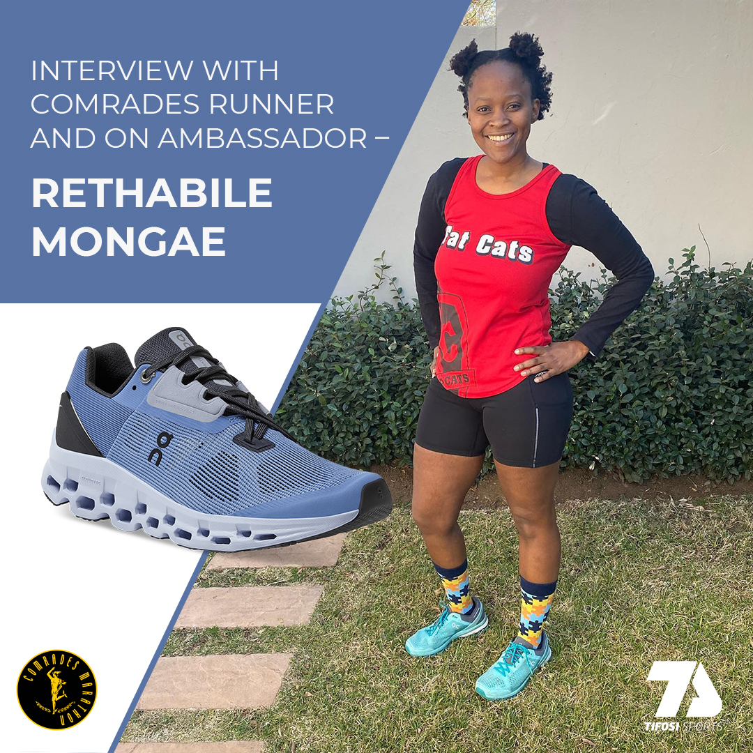 TifosiSports's tweet photo. We caught up with another amazing athlete and On Ambassador, @RethabileMongae, who be owning the course in the Cloudstratus at this year’s @ComradesMarathon! 💪 🏃♂️
Check out the graphic below to find out how Rethabile is getting race day-ready! 😊
#Comrades2022 https://t.co/Zjpb3WhMnF
