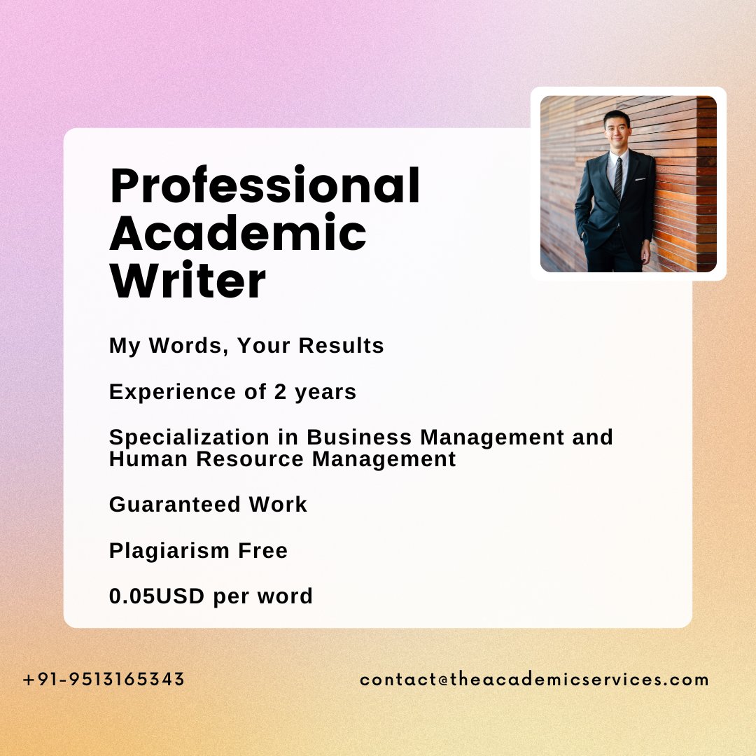 edu_service007's tweet photo. Professional academic writer 
Business and human resource management
My Words, Your results
+919513165343
contact@theacademicservices.com

#academicwriting
#bppuniversity
#ukuniversity
#ukcollege
#ukstudents 
#businessassignment
#studentproblems
#stress
#enjoying
#AcademicChatter https://t.co/d28WINXdBW