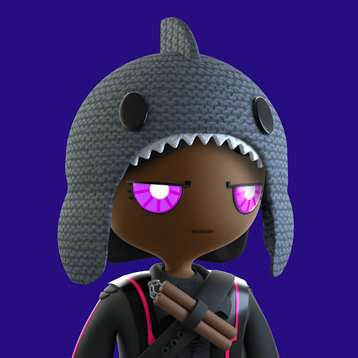 potms63salesbot's tweet photo. POTM Shark Hat Listed! POTM #8359 listed for 0.35 ETH ($492.42) by Hawtch_Creator https://t.co/XBuYVOkpfs https://t.co/BveMdSGNDi