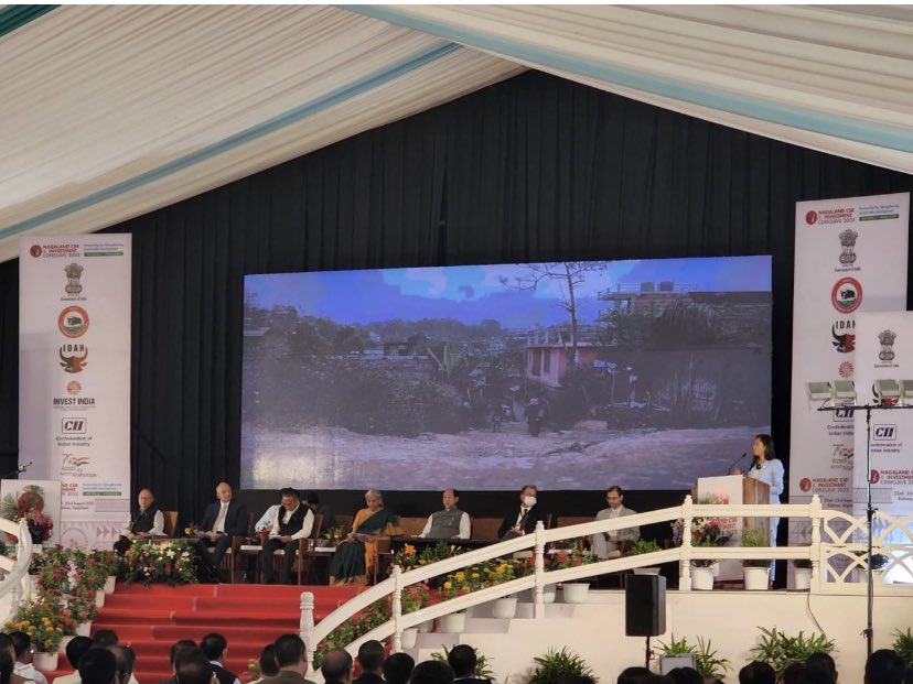 JakhaluHekani's tweet photo. On behalf of NE, appealed to Hon’ble Finance Minister @nsitharaman to work ways to make CSR mandatory for NE @ Nagaland CSR conclave. NE has been way too deprived . #OneNE @NortheastLC @KirenRijiju @MmhonlumoKikon @PemaKhanduBJP @SangmaConrad @abumetha @Karma_Paljor https://t.co/GYfOYj6f2L