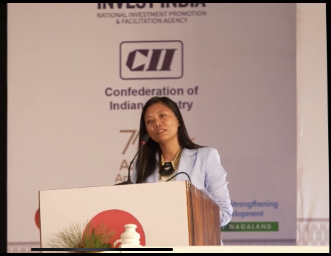JakhaluHekani's tweet photo. On behalf of NE, appealed to Hon’ble Finance Minister @nsitharaman to work ways to make CSR mandatory for NE @ Nagaland CSR conclave. NE has been way too deprived . #OneNE @NortheastLC @KirenRijiju @MmhonlumoKikon @PemaKhanduBJP @SangmaConrad @abumetha @Karma_Paljor https://t.co/GYfOYj6f2L