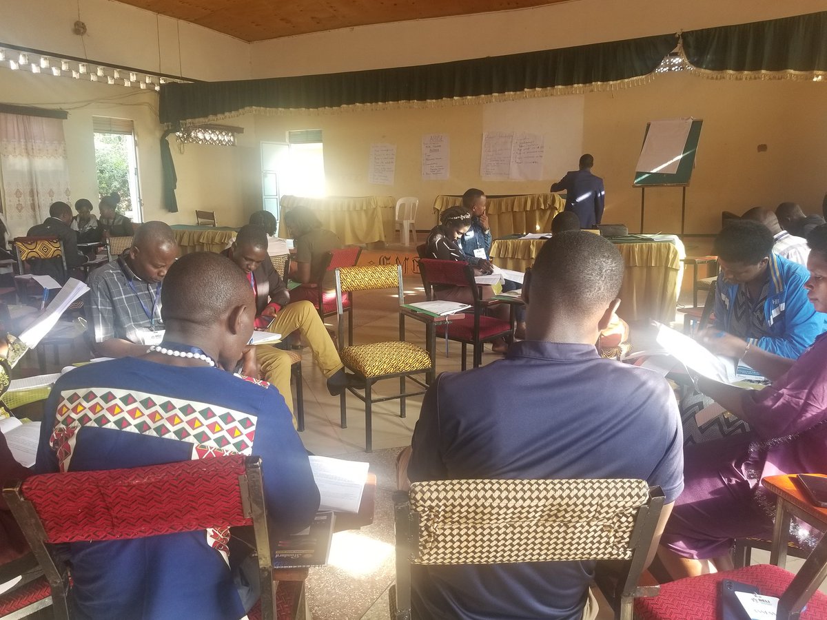 JudithTumusiime's tweet photo. All set for the training of assessors in Ntungamo district. The training is in preparation for the @ALiVEUG national assessment happening this week. #LifeSkillsAssessment @alive_programme @UwezoUganda @LGFnUg @ZiziAfrique @MNakabug https://t.co/FHrocq21Zq