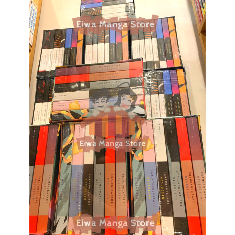 eiwamangastore's tweet photo. MONOGATARI Series Box Set

#EiwaMangaStore #Monogatari #NISIOISIN #VerticalComics #シリーズファーストシーズン https://t.co/U1b7yqGpkG