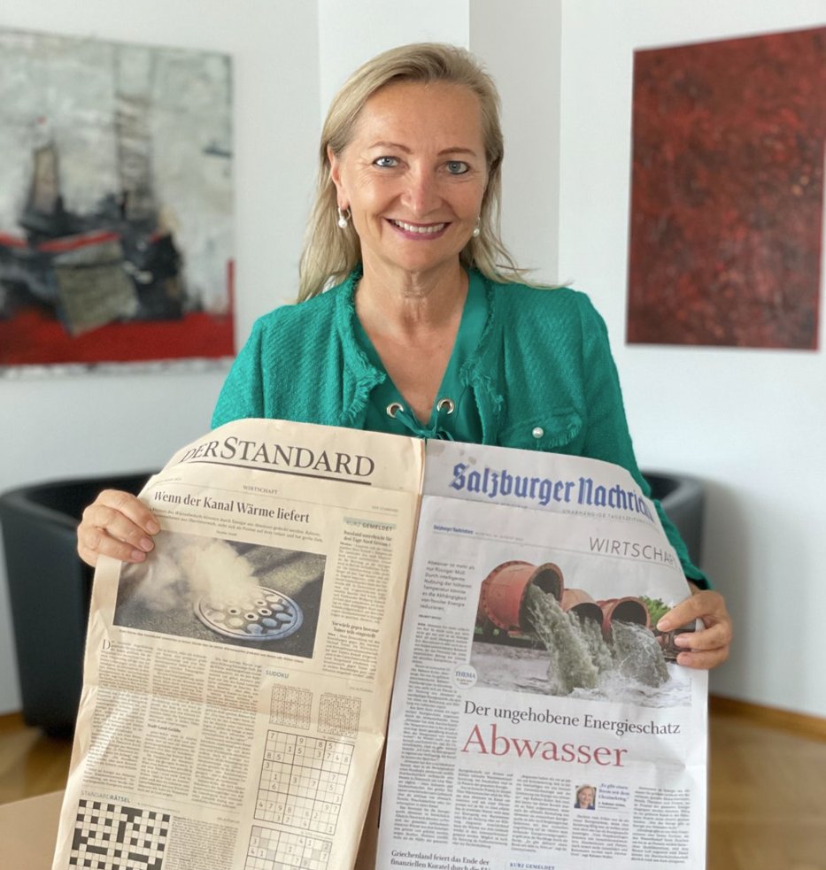 Abwasser zum Heizen und Kühlen ist ein wahrer Schatz! Wir freuen uns deshalb, dass zwei Tageszeitungen das Thema aufgreifen:
DER STANDARD  
fal.cn/3rfNp
Salzburger Nachrichten
fal.cn/3rfNn

#energie #erneuerbareenergie #energieausabwasser #rausausgas