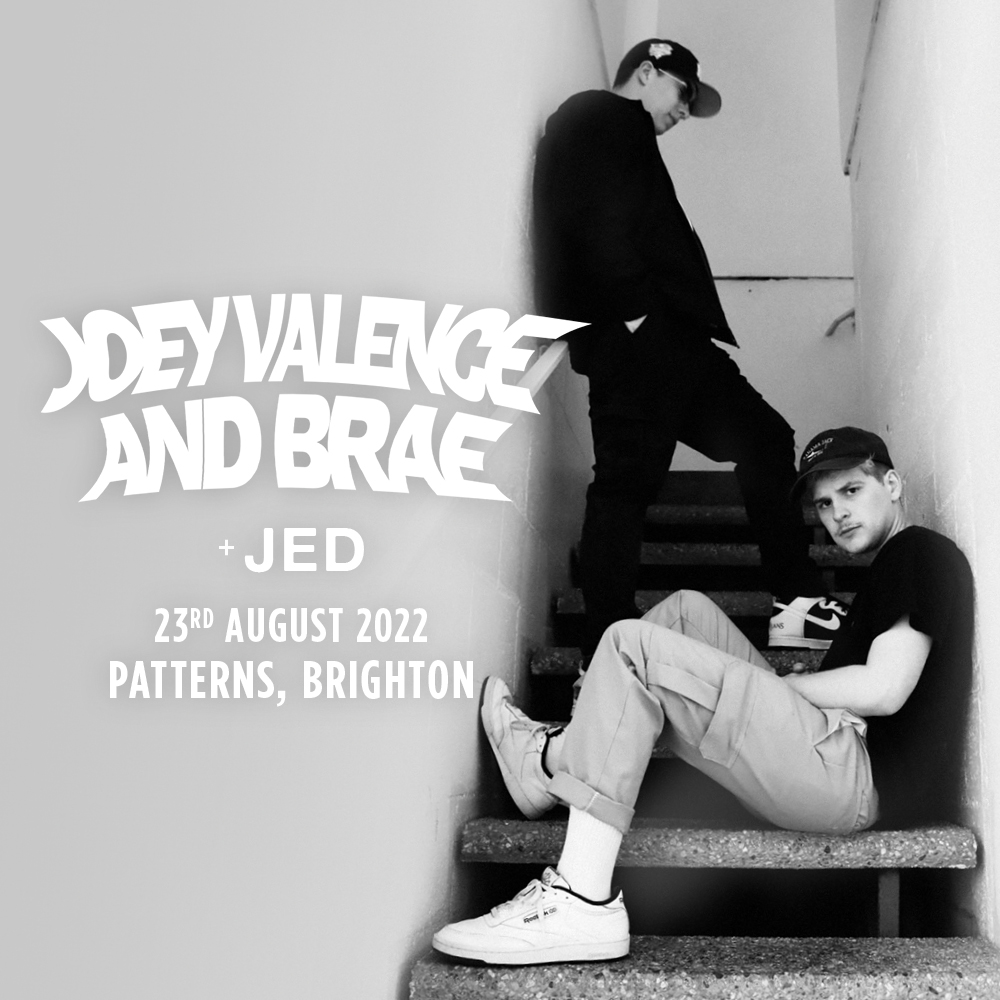 Timings tonight @PatternsBTN.. Doors open 7pm @Jed_Wright13 8pm @JoeyValence & Brae 9pm Don't miss this 👉 bit.ly/3OWffqI