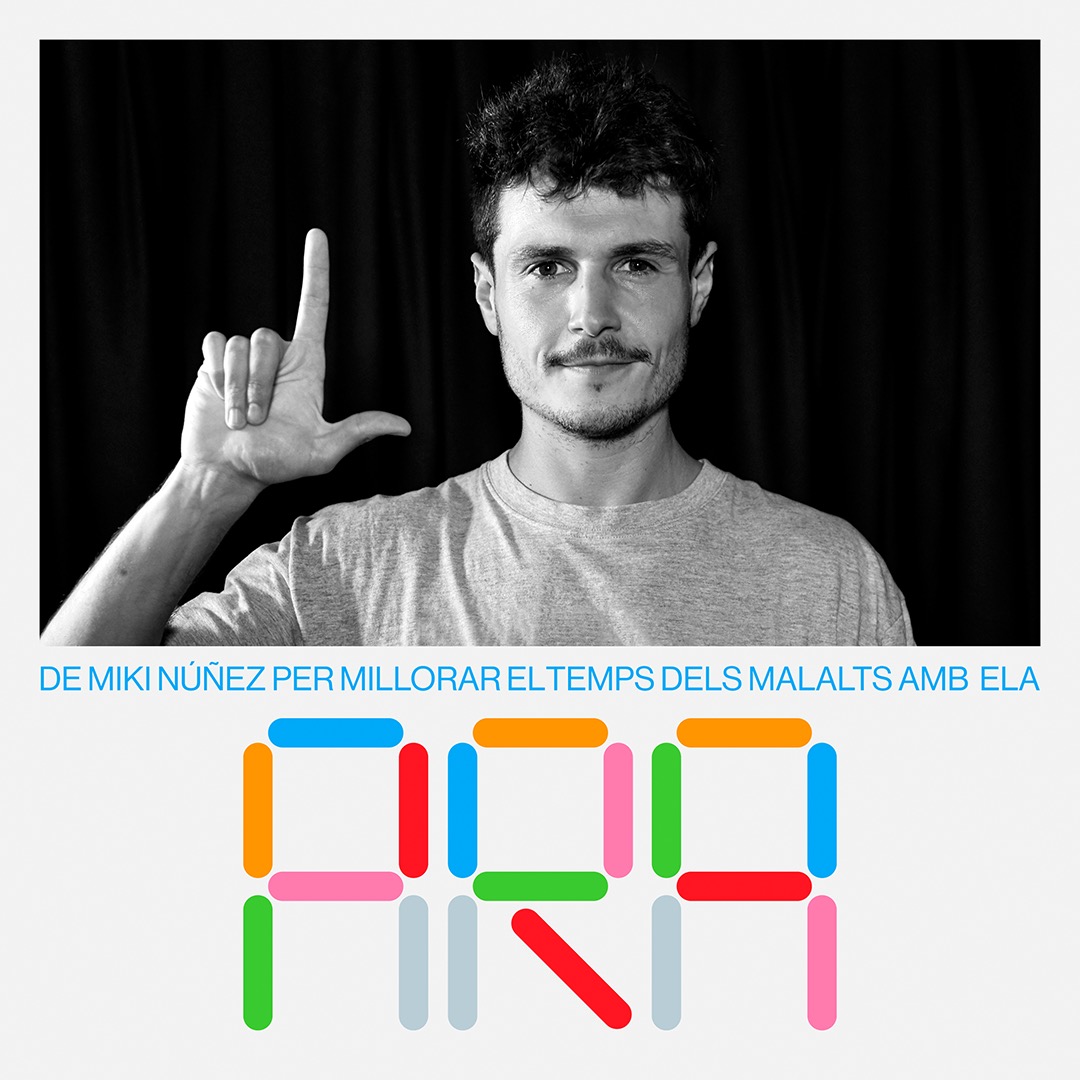 fmiquelvalls's tweet photo. Feia molt temps que us volíem donar aquesta notícia. Més d’un any, però per fi podem fer-ho!💚
Aquesta és la caràtula de la cançó “ARA” (Ahora) 🎶. Un himne que @mikinunez i Jordi Cubino han creat per a les persones afectades i famílies que pateixen #ELA.👆 https://t.co/SQnaFcuCFL