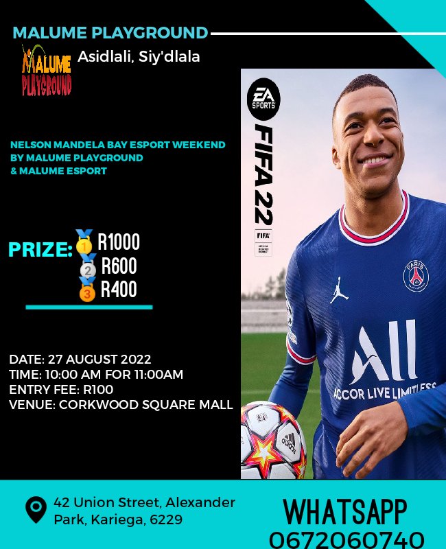 I never had dreams of starting a gaming center, infact when I started I wasn't aware of such business. 
Just like many kids I meet and aspire to be Esport pro players,  before <a href="/MalumePlay/">MALUME PLAYGROUND 🎮🕹</a> they didn't know about Esports and 70% of them held and saw a PS4 for the first time.