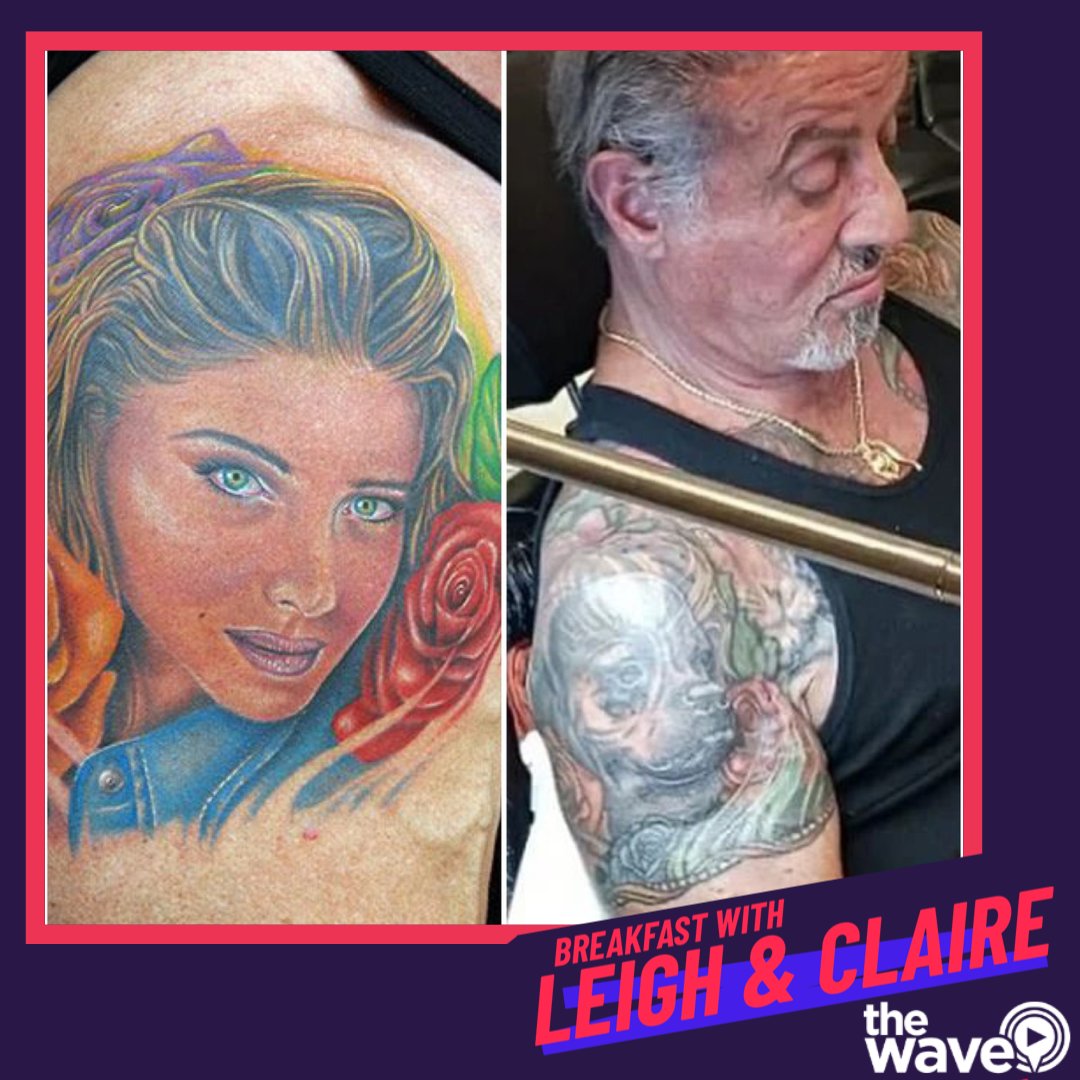 Sylvester Stallone covers second tattoo of wife Jennifer Flavin